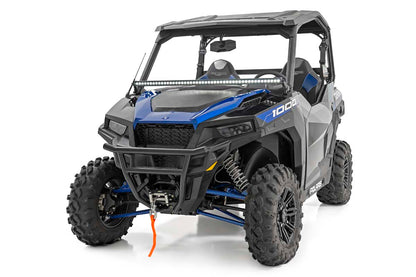 LED Light | Lower Windshield | 50" Black Single Row | White DRL | Polaris General/General XP