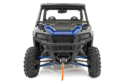 LED Light | Lower Windshield | 50" Black Single Row | White DRL | Polaris General/General XP