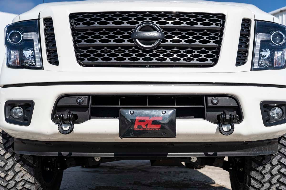 Tow Hook Brackets | D-Ring Combo | Nissan Titan 2WD/4WD (2017-2023)