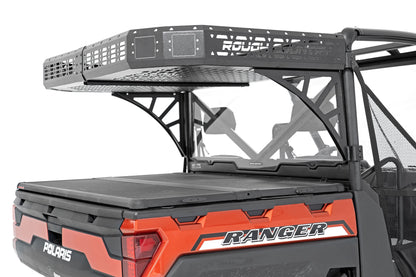 Cargo Rack | Dual 2" Black LED Pairs | Flush Mount | Polaris Ranger 1000/Ranger XP 1000