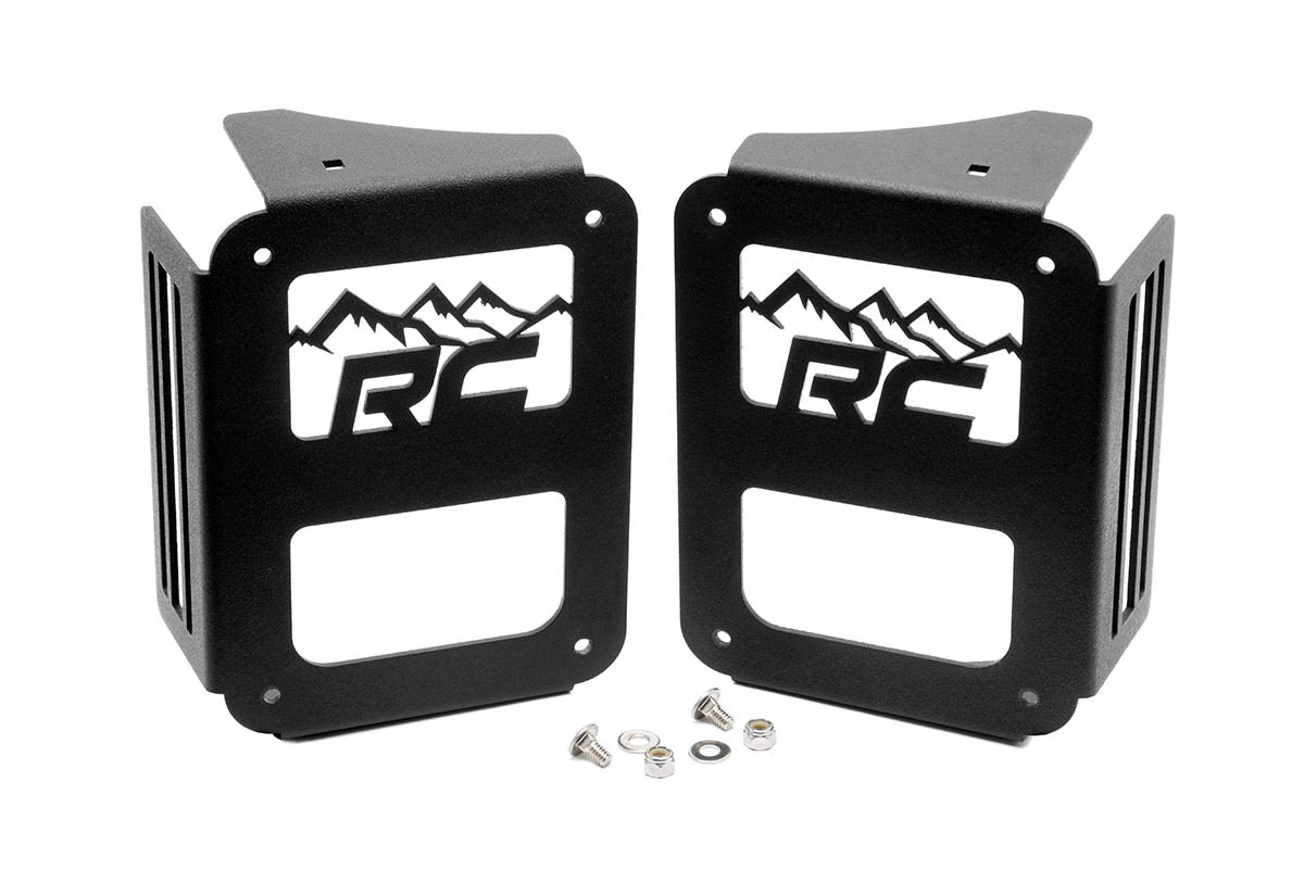 Tail Light Cover | Mountain | Jeep Wrangler JK  (2007-2018)