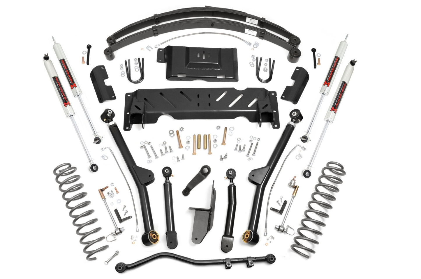 4.5 Inch Lift Kit | Long Arm | RR Leafs | M1 | Jeep Cherokee XJ 4WD (1984-2001)