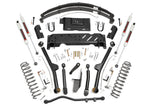 4.5 Inch Lift Kit | Long Arm | RR Leafs | NP242 | M1 | Jeep Cherokee XJ 4WD (84-01)