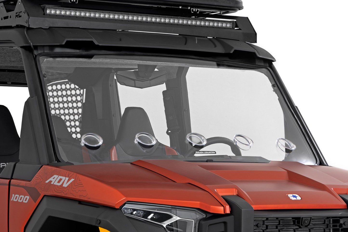 Vented Full Windshield | Scratch Resistant | Polaris Xpedition (2024)