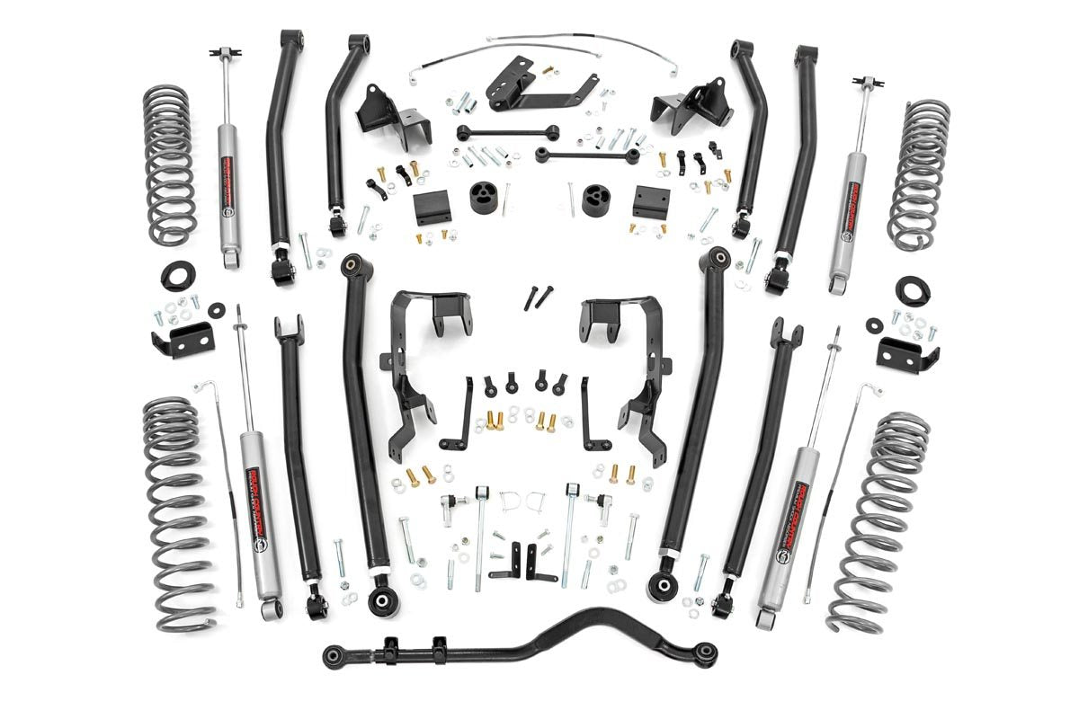 4 Inch Lift Kit | Long Arm | Jeep Wrangler JK 2WD/4WD (2007-2011) - Off Road Canada
