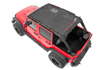 Mesh Bikini Top Plus | Black | Jeep Wrangler JK 2WD/4WD (2007-2018) - Off Road Canada