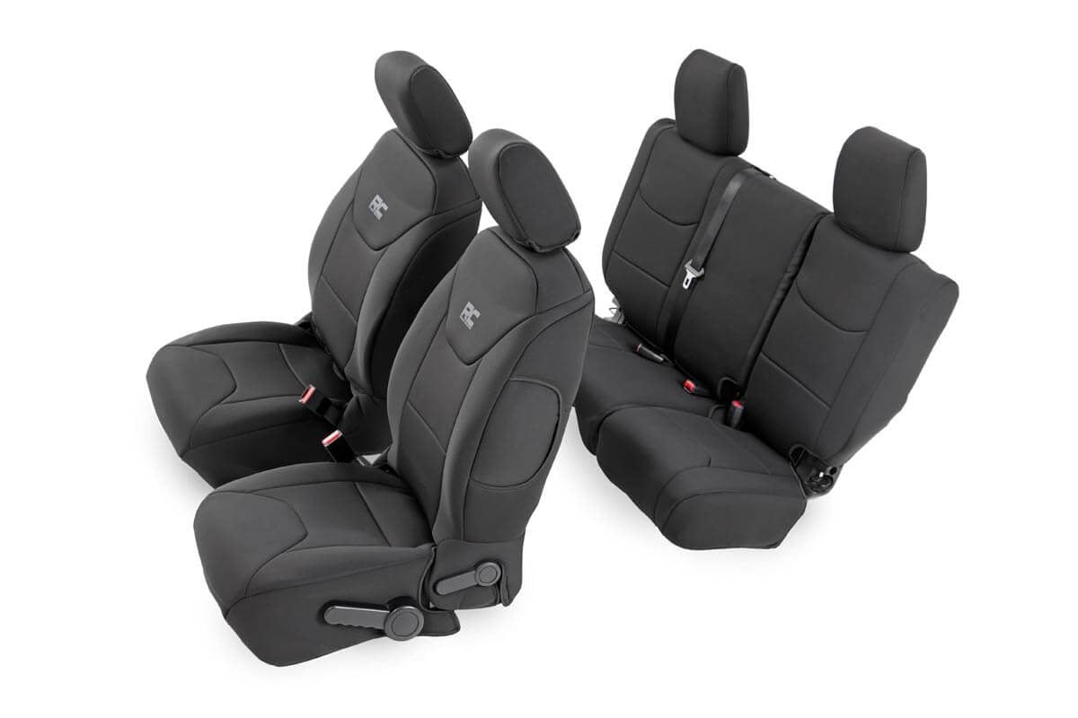 Seat Covers | Front and Rear | Jeep Wrangler JK 2WD/4WD (2008-2010) - Off Road Canada