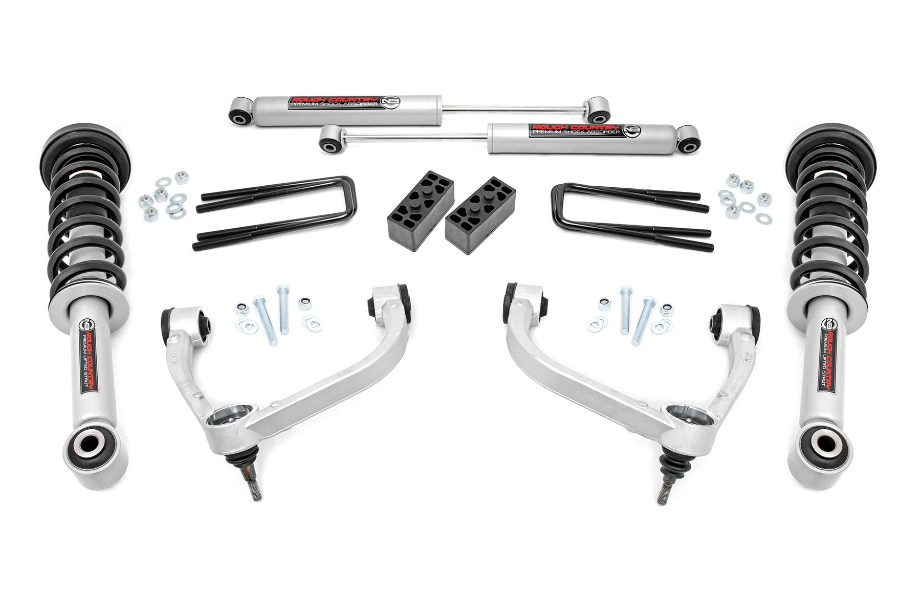 3 Inch Lift Kit | N3 Struts | Ford F-150 4WD (2009-2013) - Off Road Canada