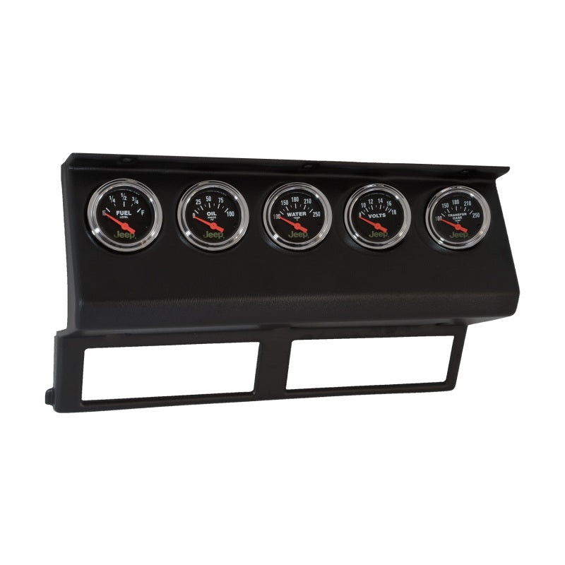 Autometer 87-96 Jeep Wrangler YJ 7pc Direct-Fit Dash Gauge Kit