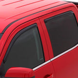 AVS 07-11 Honda CR-V Ventvisor In-Channel Front & Rear Window Deflectors 4pc - Smoke