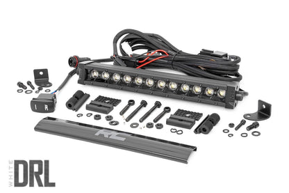Black Series LED Light Bar | Cool White DRL | 12 Inch | Single Row - Off Road Canada