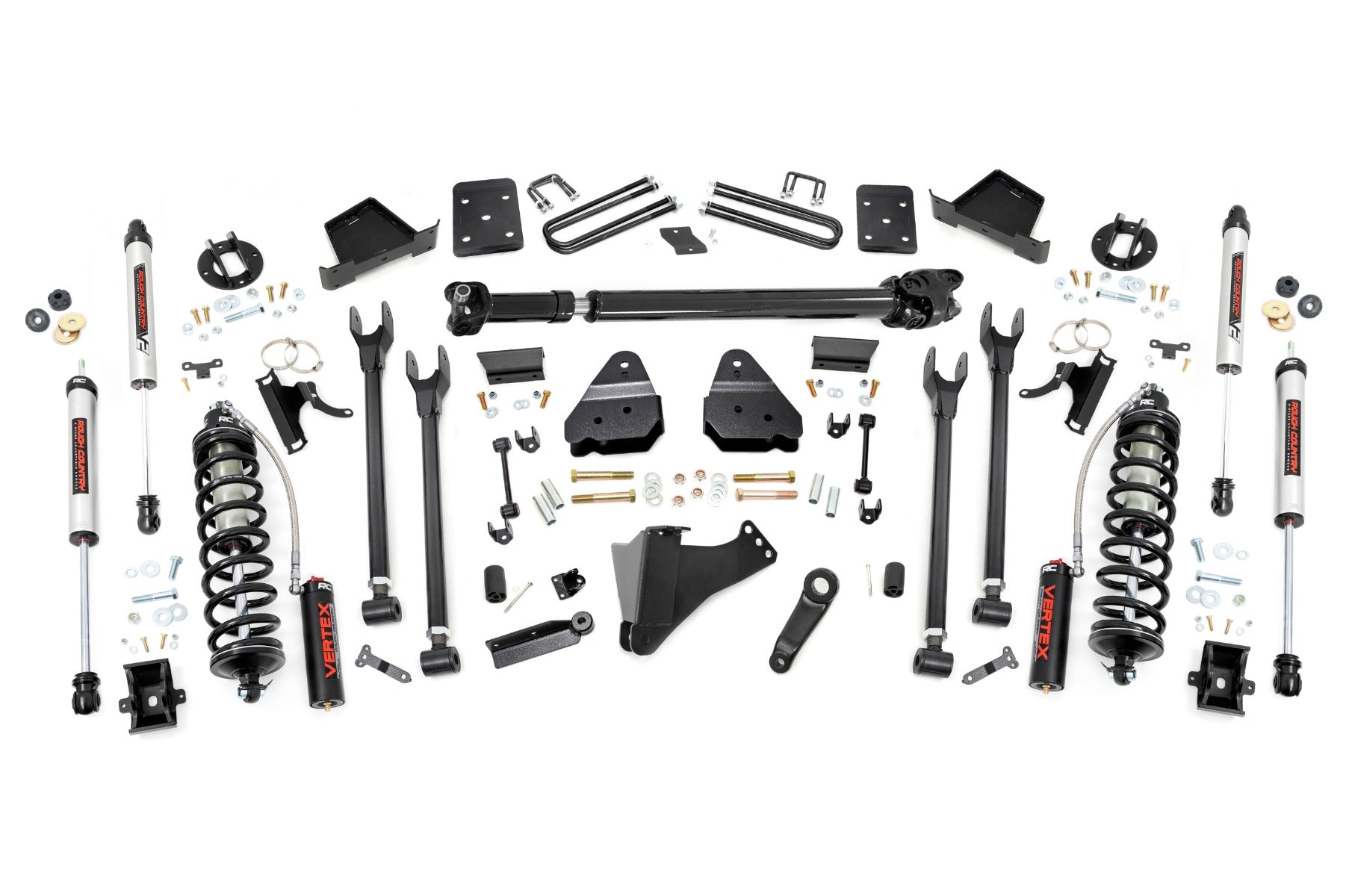 6 Inch Lift Kit | 4-Link | No OVLD | D/S | C/O V2 | Ford Super Duty (17-22) - Off Road Canada