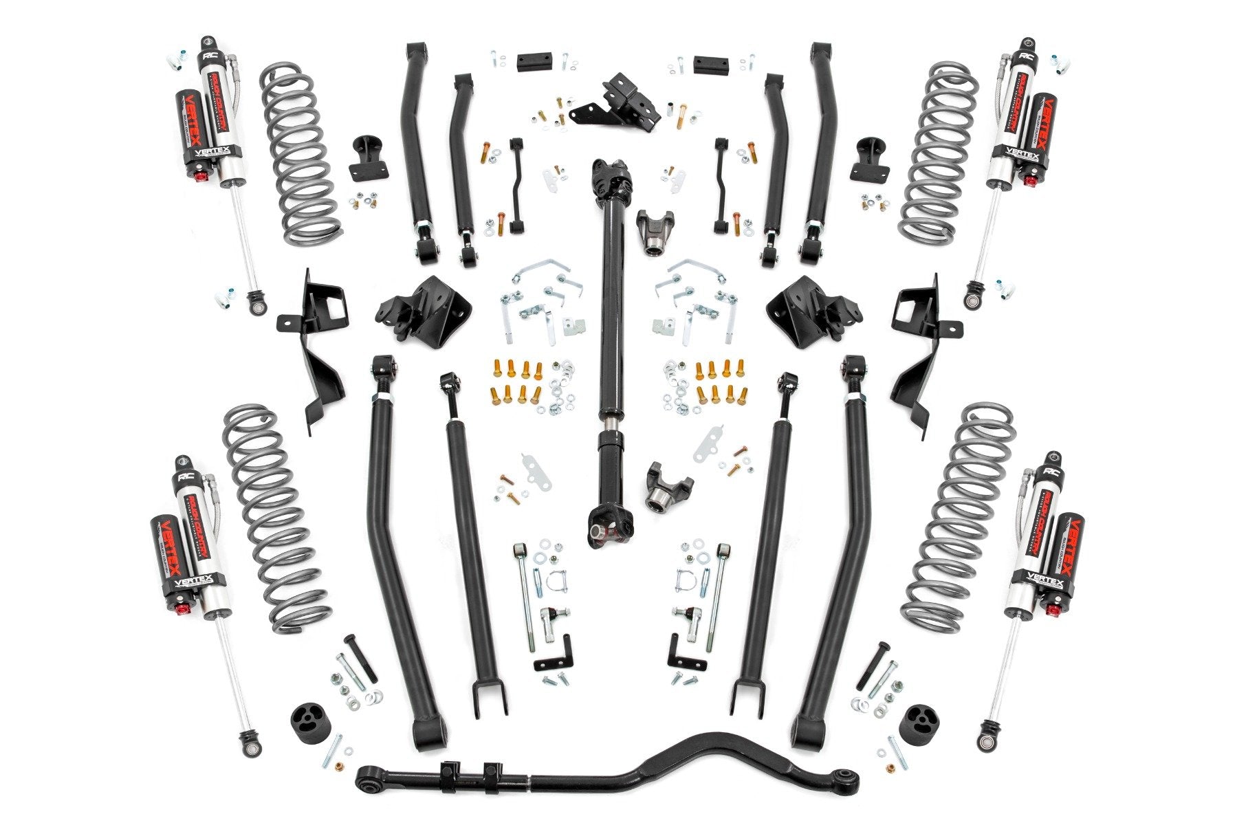 4 Inch Lift Kit | Long Arm | Vertex | Jeep Wrangler JL 4WD (18-23) - Off Road Canada