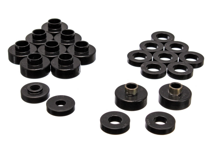 Energy Suspension CJ5-7 Body Mounts - Black
