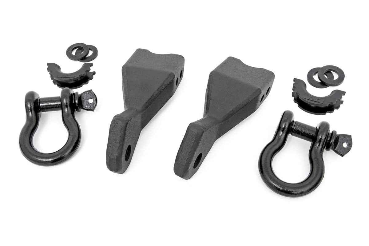 Tow Hook Brackets | D-Ring Combo | Chevy Silverado 1500 (19-22) - Off Road Canada