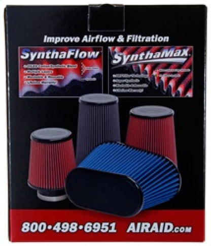 Airaid 10-14 Ford Mustang Shelby 5.4L Supercharged Direct Replacement Filter - Oiled / Blue Media