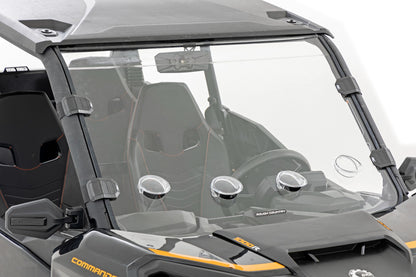 Vented Full Windshield | Scratch Resistant | Can-Am Commander 1000R/Max - Off Road Canada