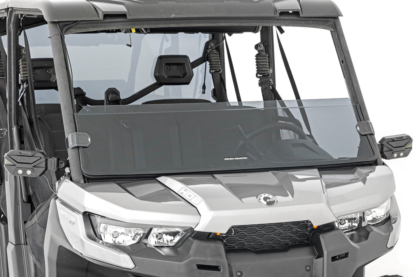 Tinted Half Windshield | Scratch Resistant | Can-Am Defender HD 5/HD 8/HD 9/HD 10 - Off Road Canada