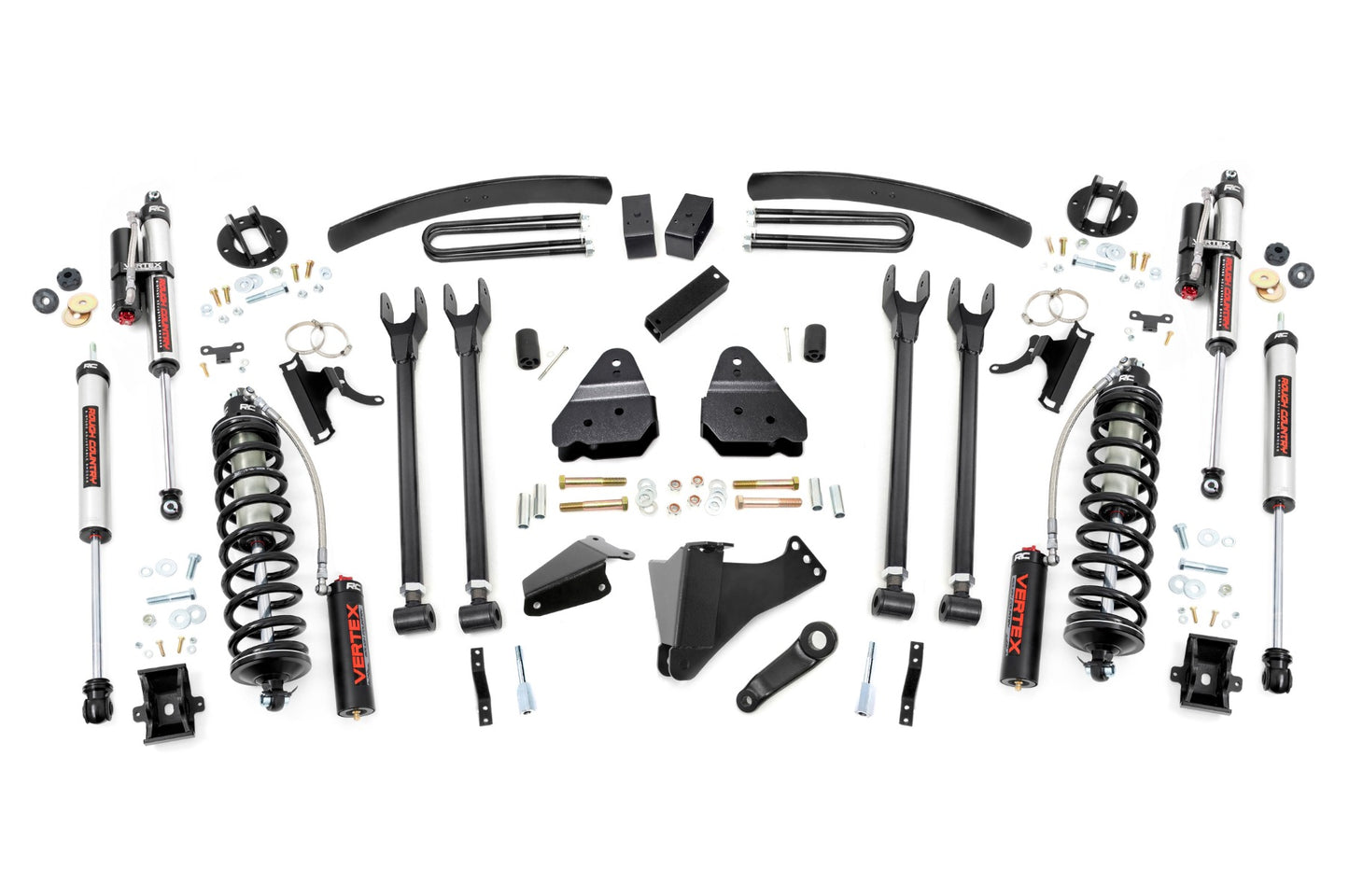 6 Inch Lift Kit | Gas | 4 Link | No OVLDS | C/O Vertex | Ford Super Duty (05-07) - Off Road Canada