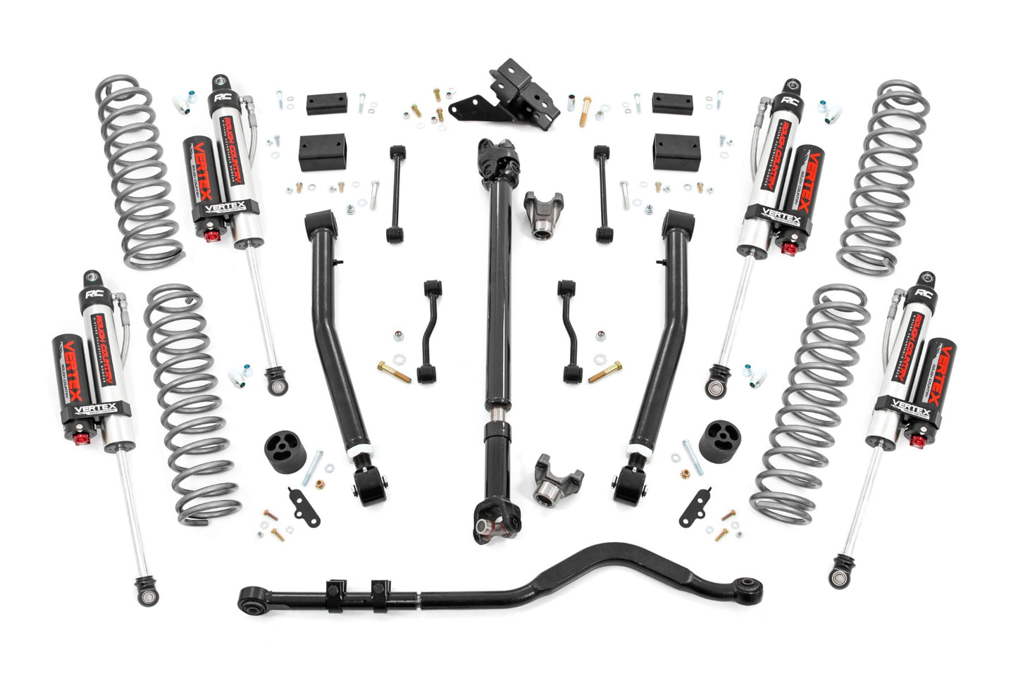 3.5" Lift Kit | Adj LCA | FR D/S | Vertex | Jeep Wrangler JL Rubicon (18-23) - Off Road Canada