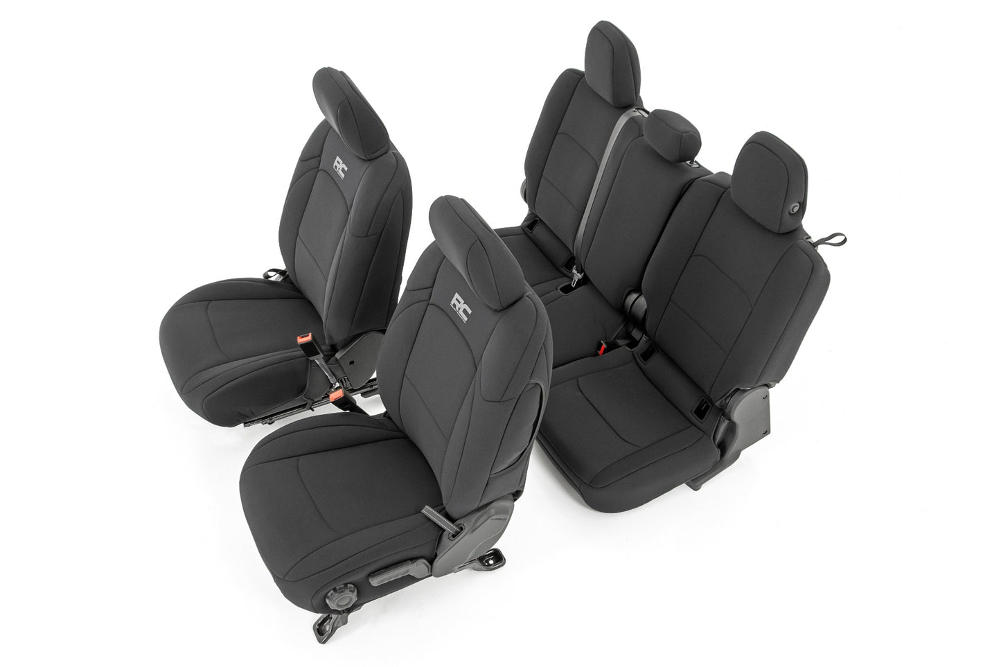 Seat Covers | Front and RR No Cup Holder | Jeep Gladiator JT (20-23) - Off Road Canada