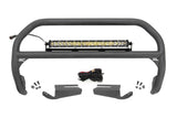 Nudge Bar | 20 Inch Chrome Single Row LED | OE Modular Steel | Ford Bronco (21-23) - Off Road Canada
