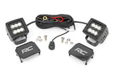 Black Series LED | 2" Pair | Flood - Off Road Canada