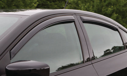 AVS 14-18 Toyota Corolla Ventvisor In-Channel Front & Rear Window Deflectors 4pc - Smoke