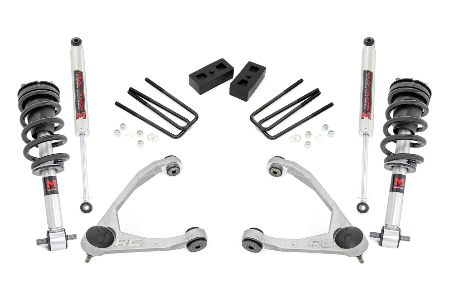 3.5 Inch Lift Kit | Cast Steel | M1 Strut | | Chevy/GMC 1500 (14-16) - Off Road Canada