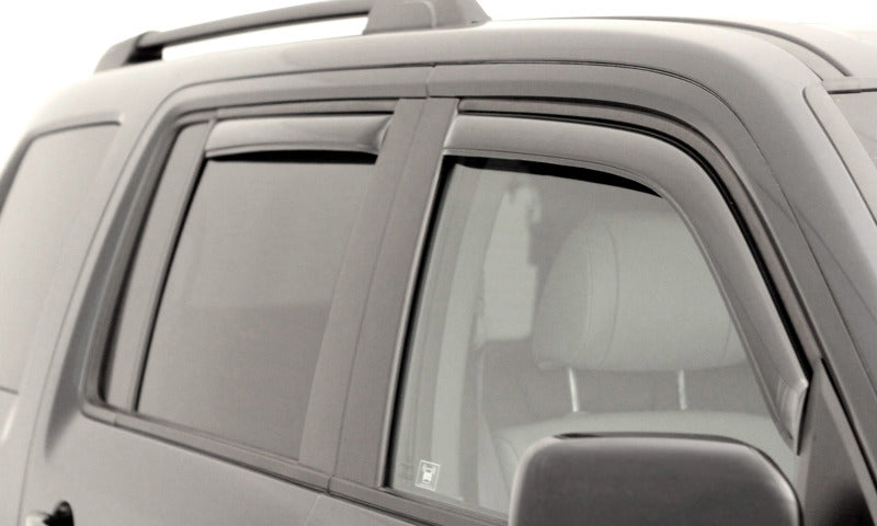 AVS 16-18 Honda Pilot Ventvisor In-Channel Front & Rear Window Deflectors 4pc - Smoke