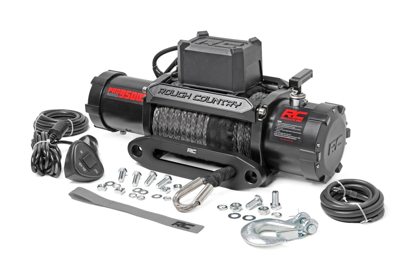 9500-Lb Pro Series Winch | Synthetic Rope - Off Road Canada