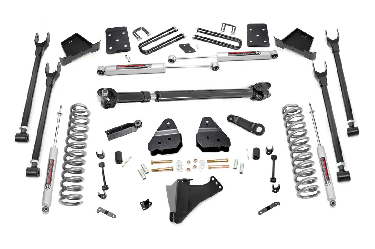 6 Inch Lift Kit | 4-Link | No OVLD | D/S | Ford F-250/F-350 Super Duty (17-22) - Off Road Canada