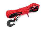 Synthetic Rope | 1/4 Inch | 50 Ft | Red - Off Road Canada