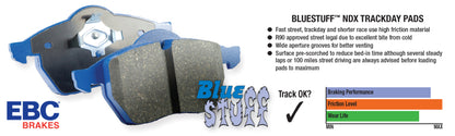 EBC 2003+ Toyota 4Runner 4.0L Bluestuff Rear Brake Pads