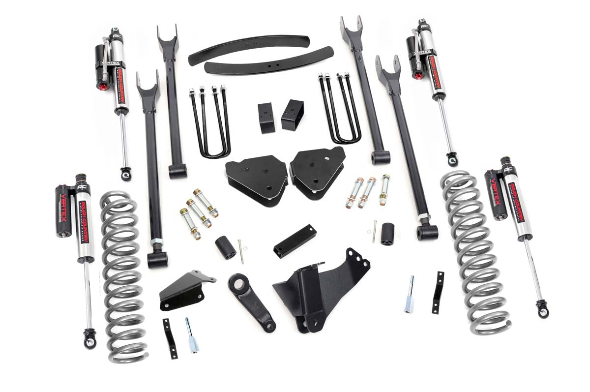 6 Inch Lift Kit | Gas | 4 Link | No OVLDS | Vertex | Ford F-250/F-350 Super Duty (05-07) - Off Road Canada