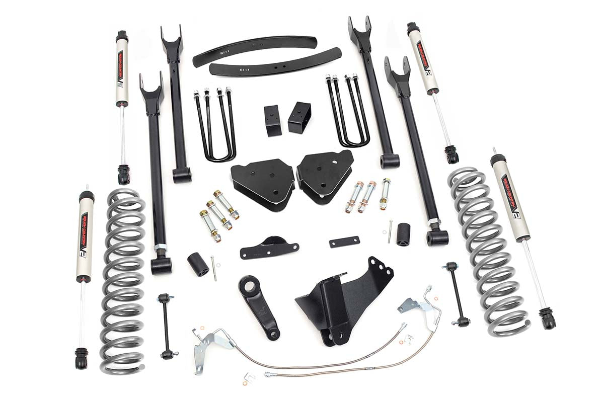 6 Inch Lift Kit | Gas | 4 Link | V2 | Ford F-250/F-350 Super Duty (08-10) - Off Road Canada
