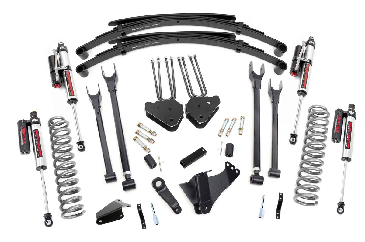 8 Inch Lift Kit | 4 Link | RR Springs | Vertex | Ford F-250/F-350 Super Duty (05-07) - Off Road Canada