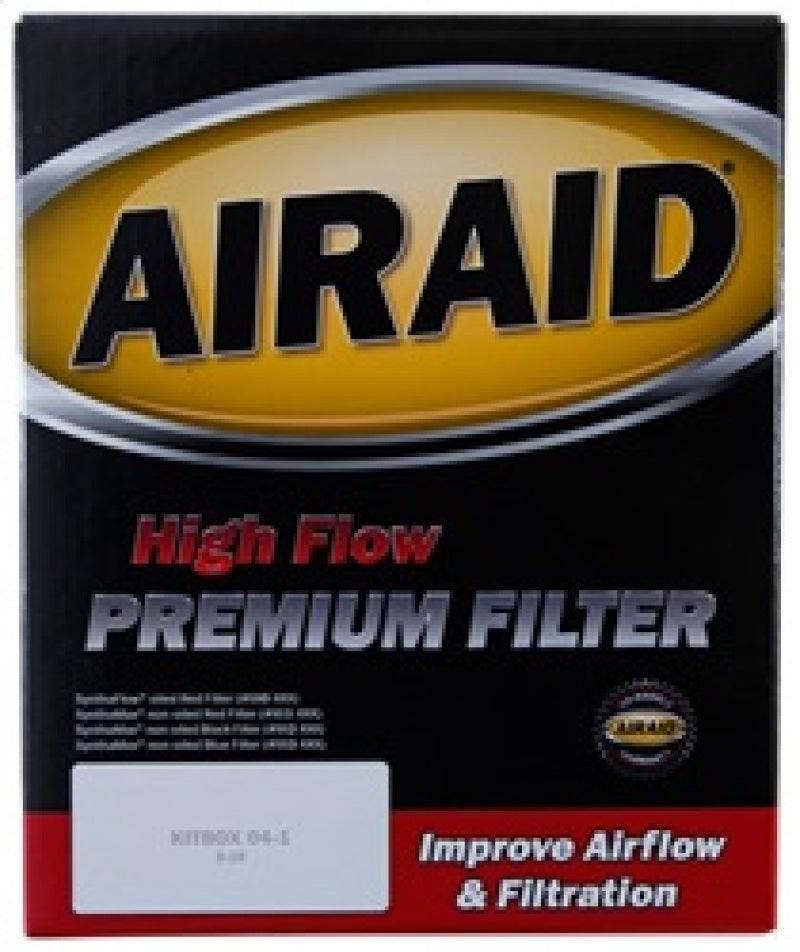 Airaid 10-14 Ford Mustang Shelby 5.4L Supercharged Direct Replacement Filter - Oiled / Red Media