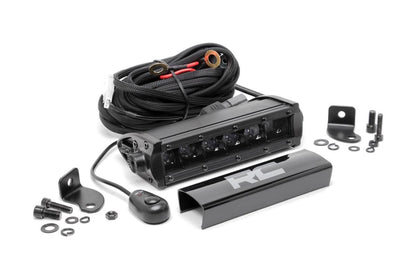 Black Series LED Light Bar | 6 Inch | Single Row - Off Road Canada