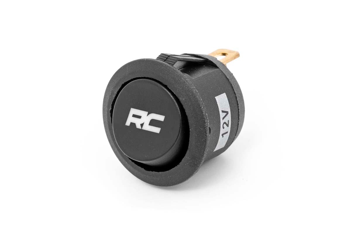 Rocker Switch | Round with Logo - Off Road Canada