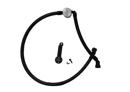 J&L 18-25 Jeep Wrangler JL 3.6L Driver Side Oil Separator 3.0 - Clear Anodized