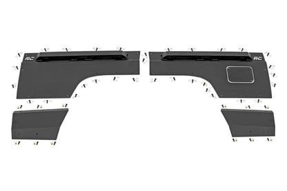 Fender & Quarter Panel Armor | Rear | Combo | Jeep Cherokee XJ (97-01) - Off Road Canada