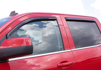 AVS 12-15 Honda Civic Ventvisor In-Channel Front & Rear Window Deflectors 4pc - Smoke