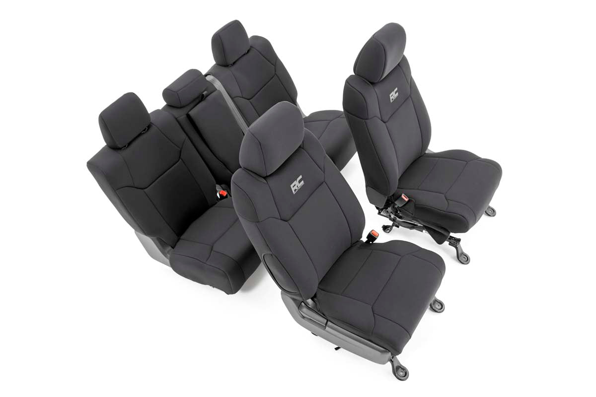 Seat Covers | FR w/ Console Cover and Rear | Toyota Tundra (14-21) - Off Road Canada