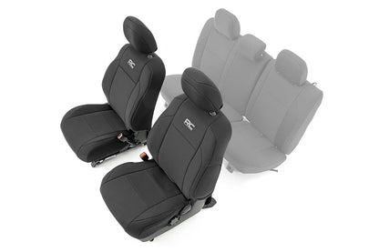 Seat Covers | Front | Double Cab | Toyota Tacoma 2WD/4WD (16-23) - Off Road Canada