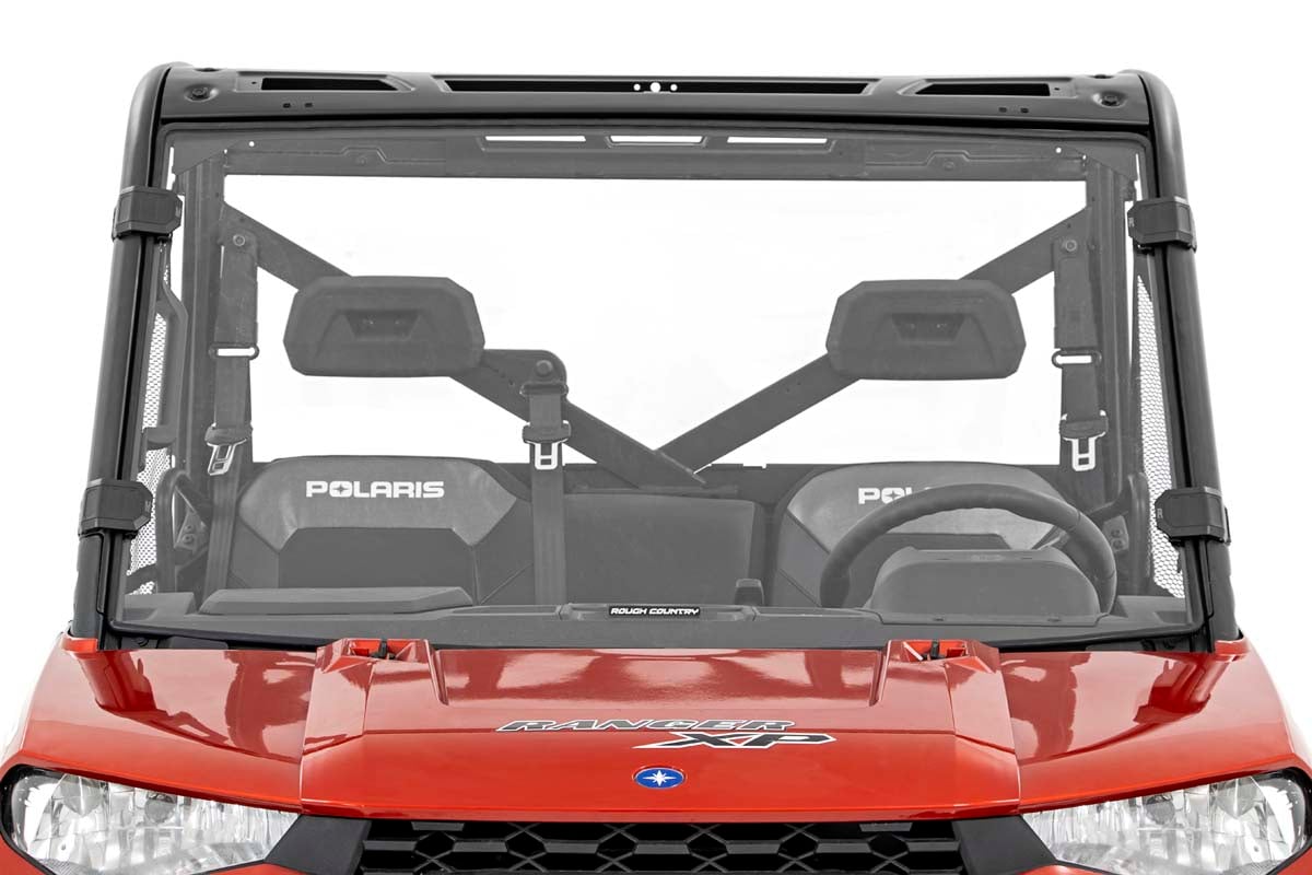 Full Windshield | Scratch Resistant | Polaris Ranger 1000/Ranger XP 900/1000 - Off Road Canada