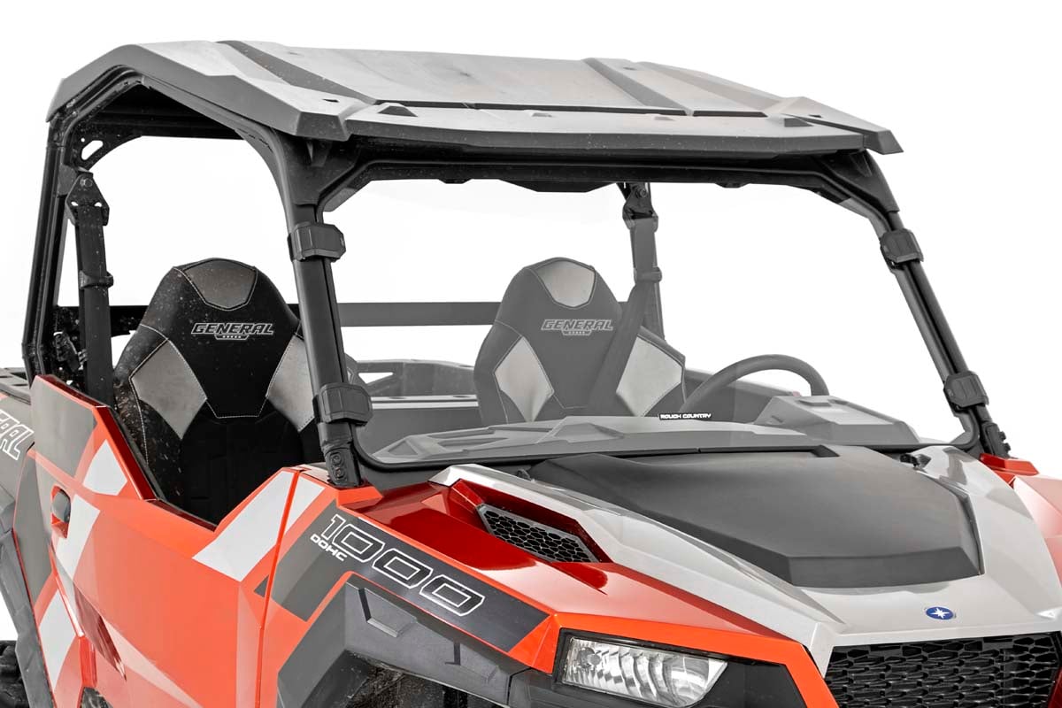 Full Windshield | Scratch Resistant | Polaris General/General XP - Off Road Canada