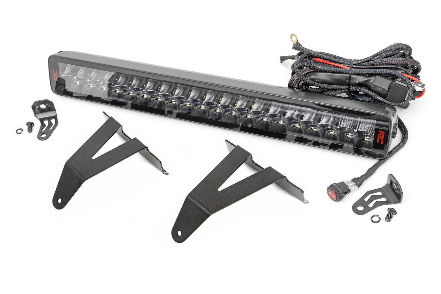 LED Light Kit | Bumper Mount | 20" Spectrum Dual Row | Ram 1500 (19-23) - Off Road Canada