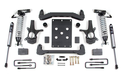4 Inch Lift Kit | FOX 2.5 Coil-Over | Chevy Silverado or GMC Sierra 1500 (07-13) 2WD