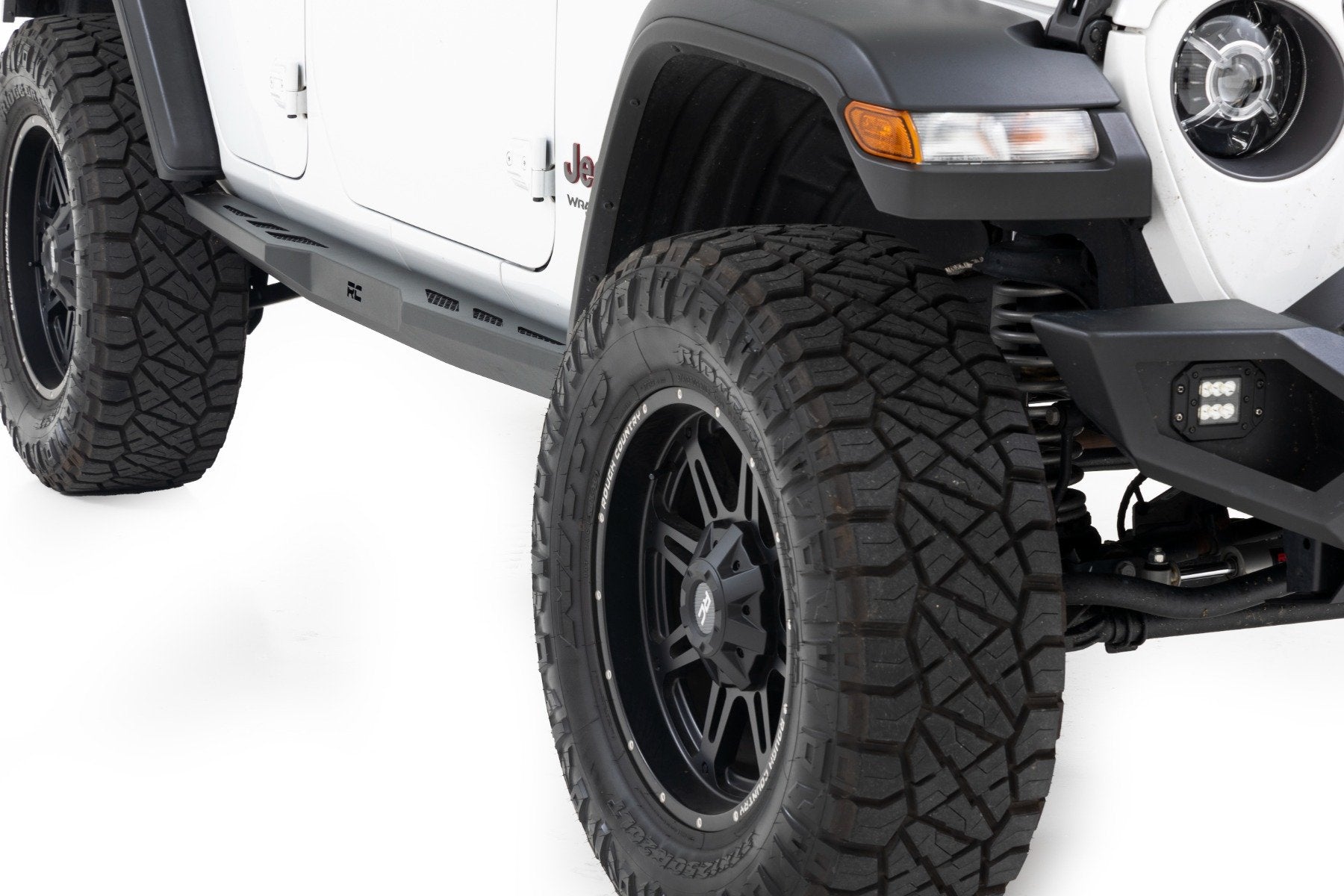 Rock Sliders | Heavy Duty l 4-Door | Jeep Wrangler JL 4WD (18-23) - Off Road Canada